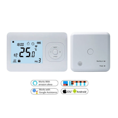 Programmierbarer kabelloser Wi-Fi-Thermostat QH Basic