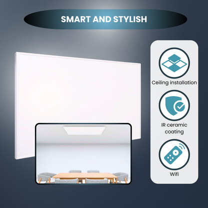 QH-H4 Exclusive-Serie Infrarotpaneel 60 x 105 cm - 660 Watt