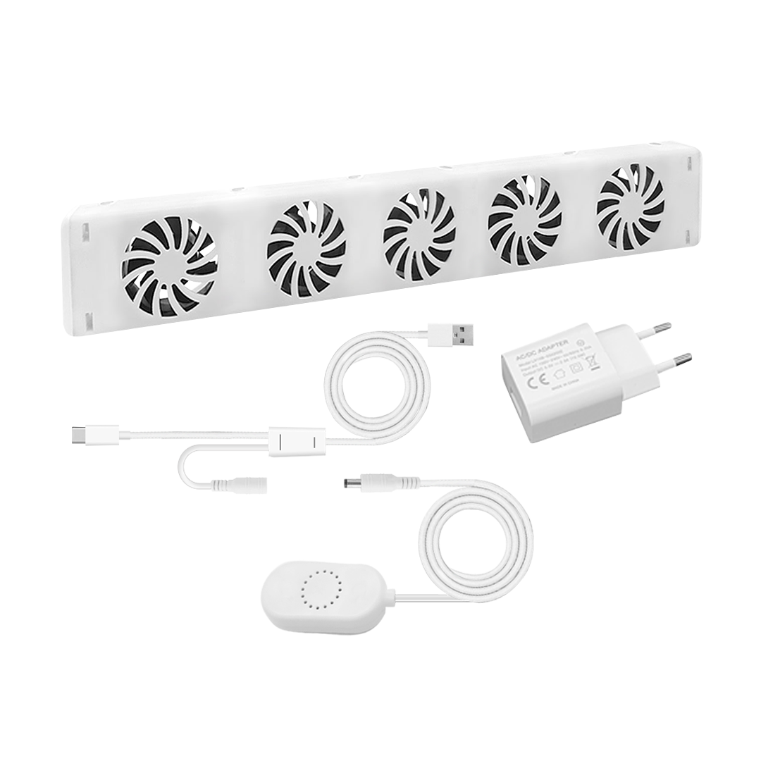Heizkörper-Ventilator QH Turbo Booster Einzelset