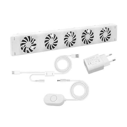Heizkörper-Ventilator QH Turbo Booster Einzelset