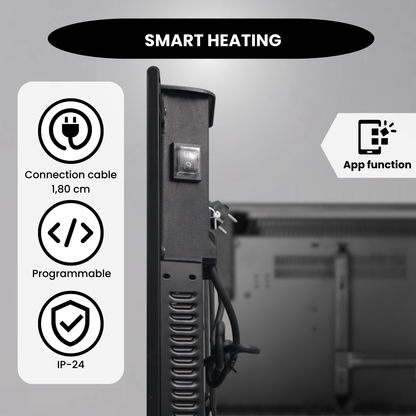 Quality Heating - Eco Slim Wifi Schwarz