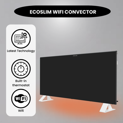 Quality Heating - Eco Slim Wifi Schwarz