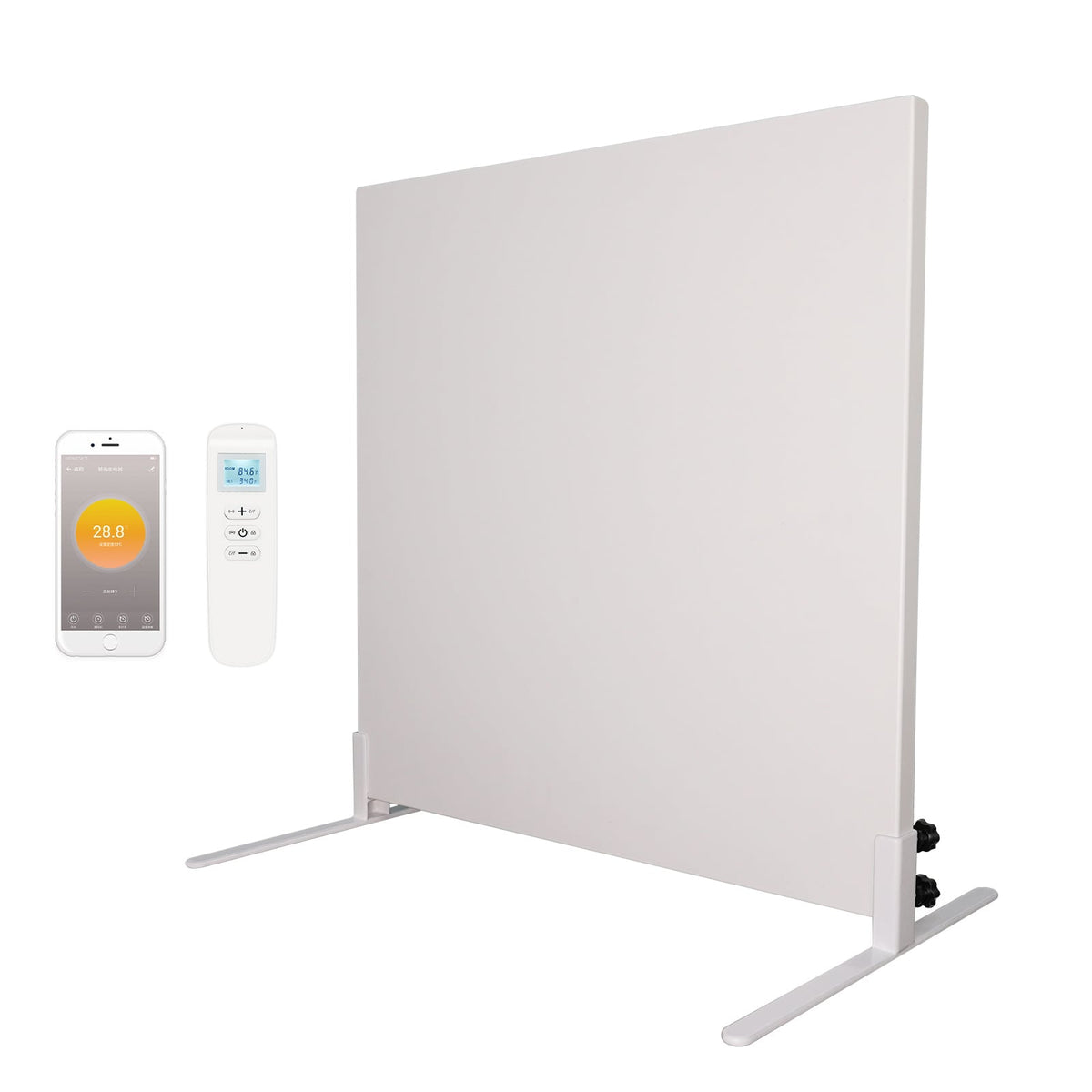 QH-FR  verplaatsbaar infraroodpaneel 350 of 700Watt