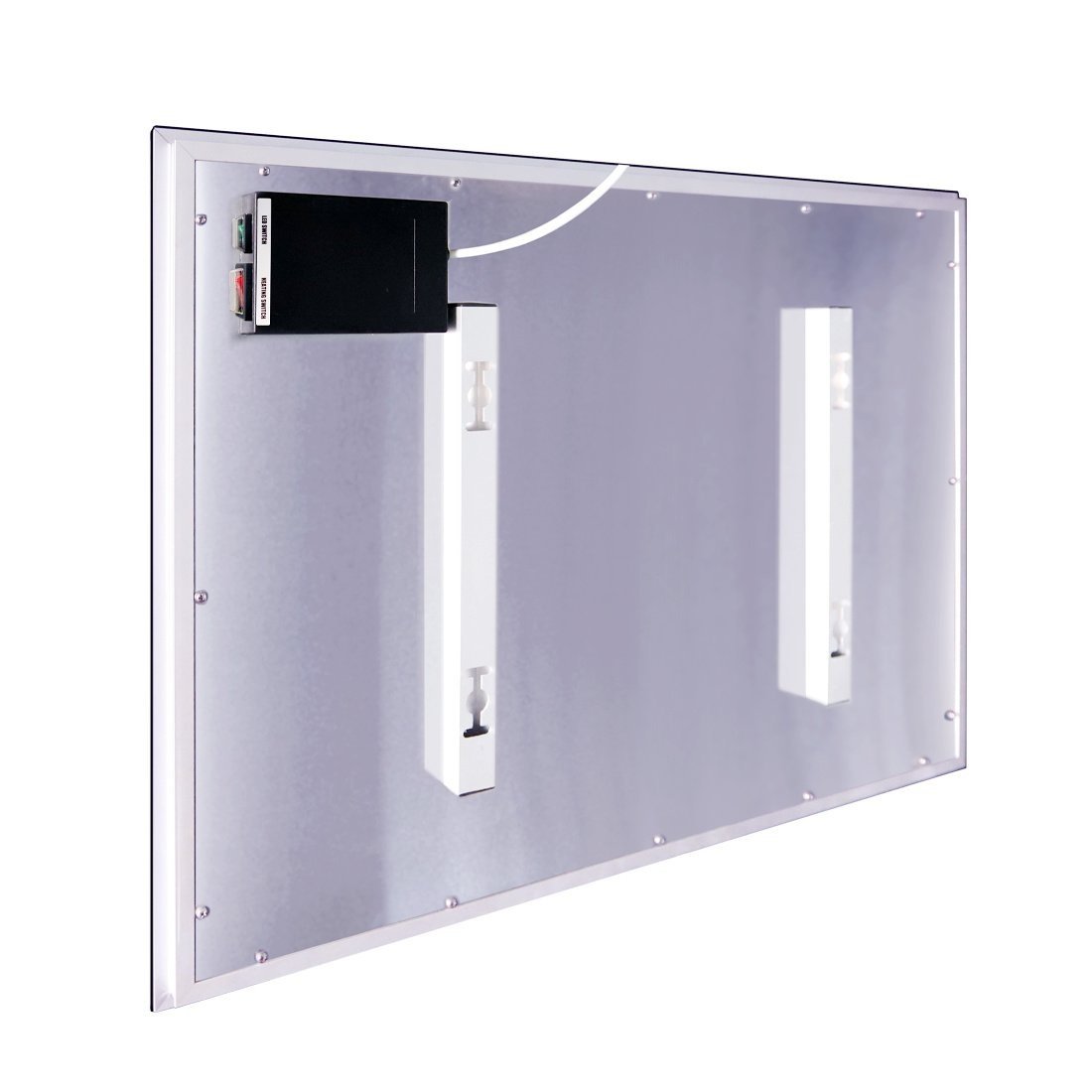 Infrarot-Heizspiegel mit LED-Beleuchtung 60 x 80 cm 450 Watt