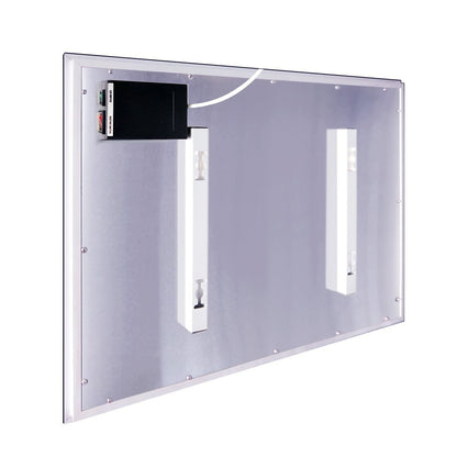 Infrarot-Heizspiegel mit LED-Beleuchtung 60 x 80 cm 450 Watt
