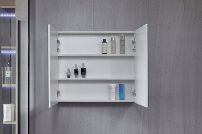 Spiegelschrank mit LED-Beleuchtung 80 (B) x 70 cm (H)