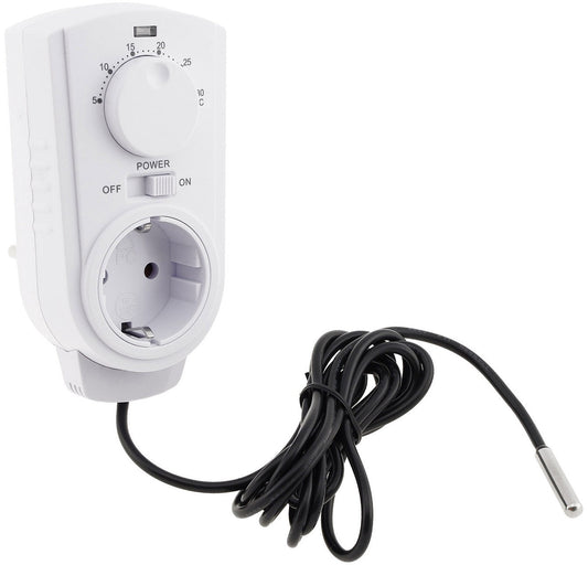 Einfaches Steckdosenthermostat mit Sensor