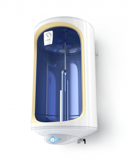 Tesy - Elektrischer Warmwasserspeicher Duo 50 Liter Anti Lime Slim