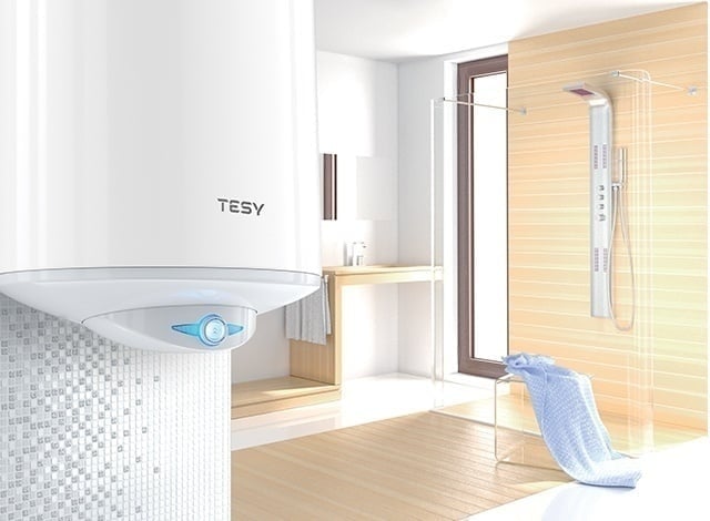 Tesy - Elektrischer Warmwasserspeicher Duo 120 Liter, Anti-Kalk