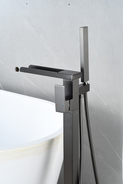 Standarmatur für Badewanne - mit Handbrause - Chrom