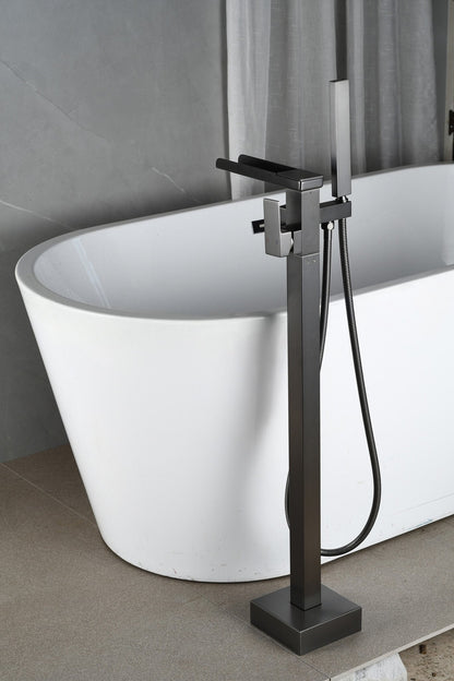 Standarmatur für Badewanne - mit Handbrause - Chrom