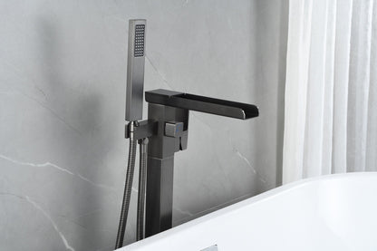 Standarmatur für Badewanne - mit Handbrause - Chrom