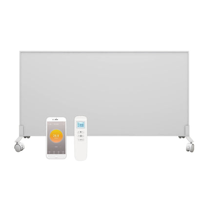 Mobiles Infrarotpaneel QH-OR Serie 350 oder 700 Watt mit Rädern inklusive