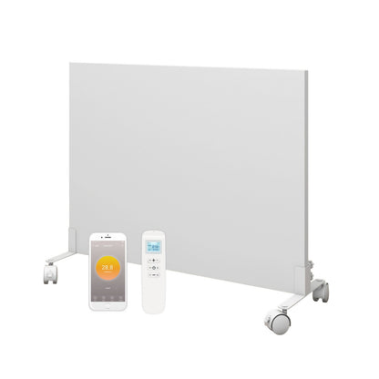 Serie QH-FR mobiles Infrarotpaneel 350 oder 700 Watt, Rollen inklusive