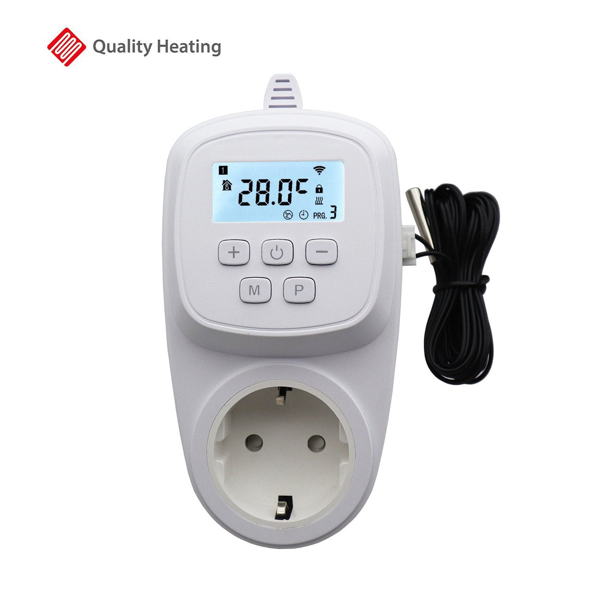 QH-42 Wifi-Steckdosenthermostat mit separater Sonde