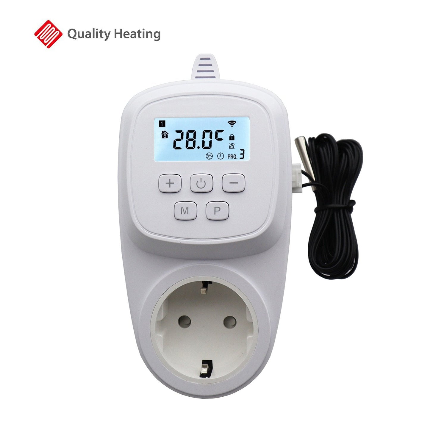 QH-42 Wifi-Steckdosenthermostat mit separater Sonde